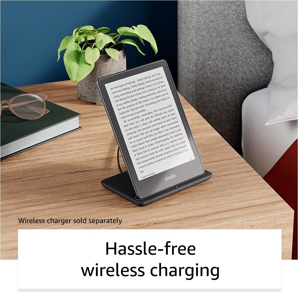 Chế độ sạc không dây của Kindle Paperwhite 5 Signature Edition