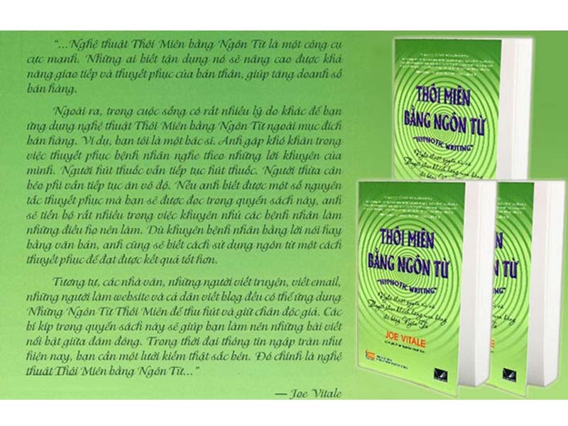 Review sách Thôi Miên Bằng Ngôn Từ – Joe Vitale